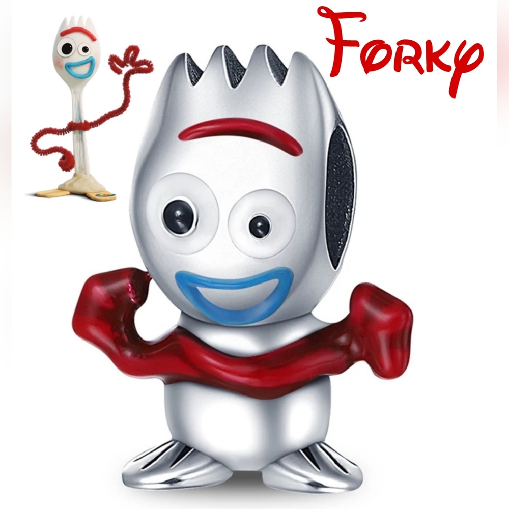 BOGO! Bundle to get the discount!! Forky Charm From Toy Story 925 Silver